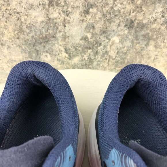 361 Degrees Men's Size 8.5 Spinject Denim Blue Sport Running Sneakers Y804-6870 - Picture 4 of 15